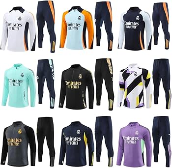 Amazon | 24-25 レアル マドリード 長袖 ユニフォームセット サッカー